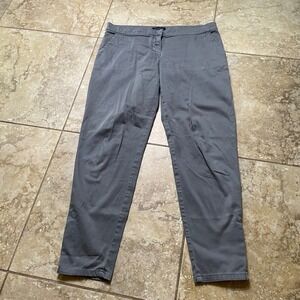 Piazza Sempione Ankle Zip Pants‎ Made In Italy Gray Size 46